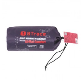 Ковер надувной утеплённый BTrace AirMat Comfort, 184х52х7 см (Синий)